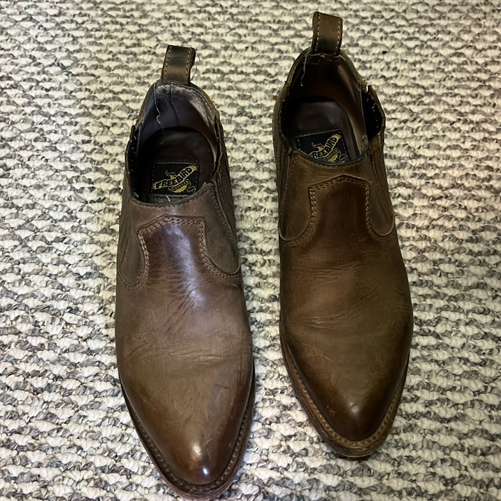Freebird Opal booties size 7